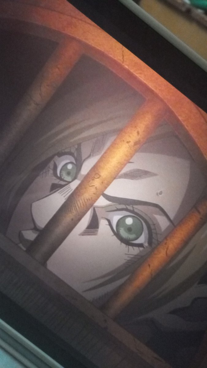 leonidas6905's tweet photo. Hehehehe finally I have watch Jojo Stone ocean .

Thx animators team it's beautiful 😢😢😢🥰🥰

I'm so happy)

Soooooo I'm think about fanart to this masterpieces universe)))))

#JoJosBizarreAdventure #jojostoneocean #JOJO_ASBR #JolyneCujoh #Netflix #jojo #stoneocean #jojopart6 https://t.co/A6WKnuYAx7