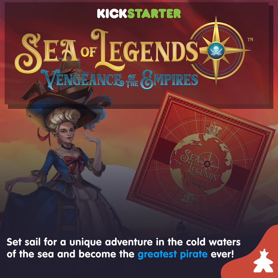 BoardGameKS's tweet photo. Sea of Legends: Vengeance of the Empires

Set sail for a unique adventure in the cold waters of the sea and become the greatest pirate ever!

🏴‍☠️ Guildhall Studios
🏴‍☠️ 1-4 Players
🏴‍☠️ 40 min/player
🏴‍☠️ +14 Ages

#boardgames #kickstarter #boardgamegeek #tabletopgames #bgg #boardgame https://t.co/CuIFnanwwr