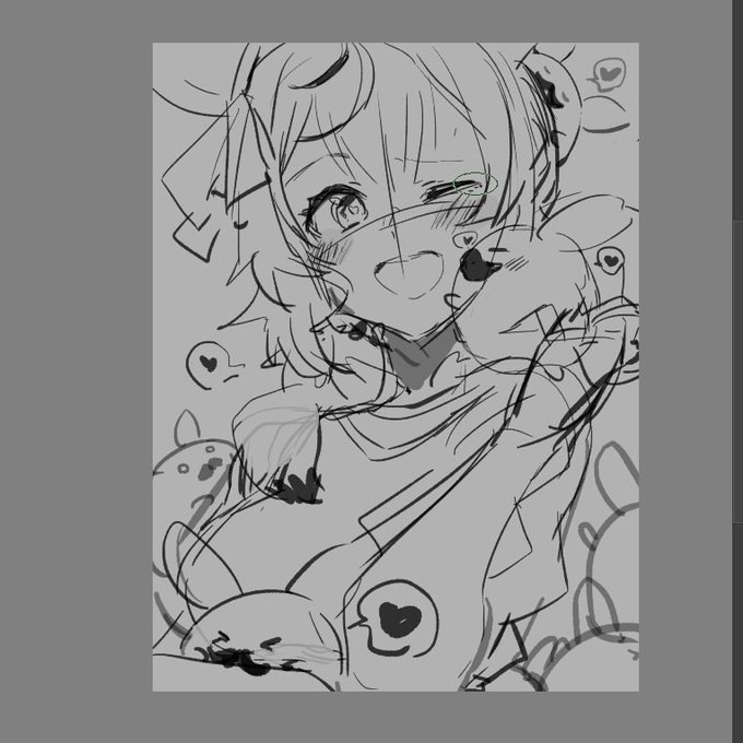 ちゅっちゅされまくる絵が描きたい 