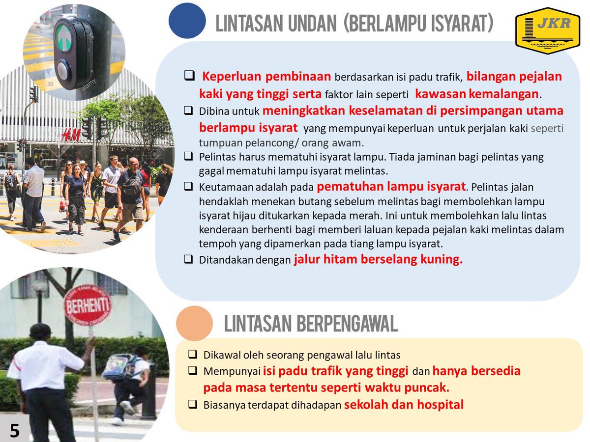 CawJalanJKR's tweet photo. PERLAHAN DAN BERHENTI di lintasan pejalan kali. ANDA mampu mengubah nasib mereka!

@MOWorks @JKRMalaysia @mirosroadsafety @mkjrmalaysia https://t.co/ripABWqATZ