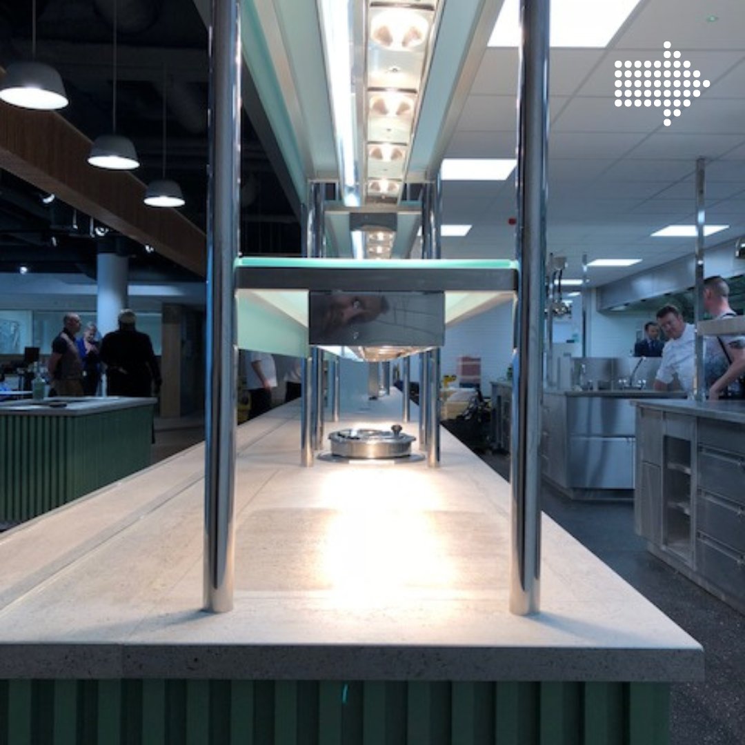 Proline_Corp's tweet photo. Starting the week with a throw back to a project we completed for @rdalimited.

This one showcases our front &amp; back of house #counter and #fabrication expertise!

Contact us to discuss your unique project:
📞 0151 548 1976
📨 info@prolinecorp.co.uk

#Proline #bespokecounters https://t.co/GwVuKoeWdJ