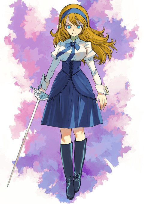 以前描いたクマリス、気になるところを少し修正して出し直し。#DQX #破界編 