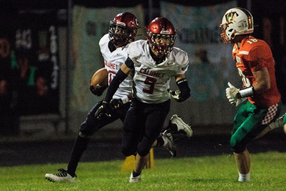 CoachCodyFrench's tweet photo. The Warriors return Home this Friday to defend Arrowhead Stadium! Kickoff is 7pm Vs Whiting. #DYJ https://t.co/1nEgkvxUk0