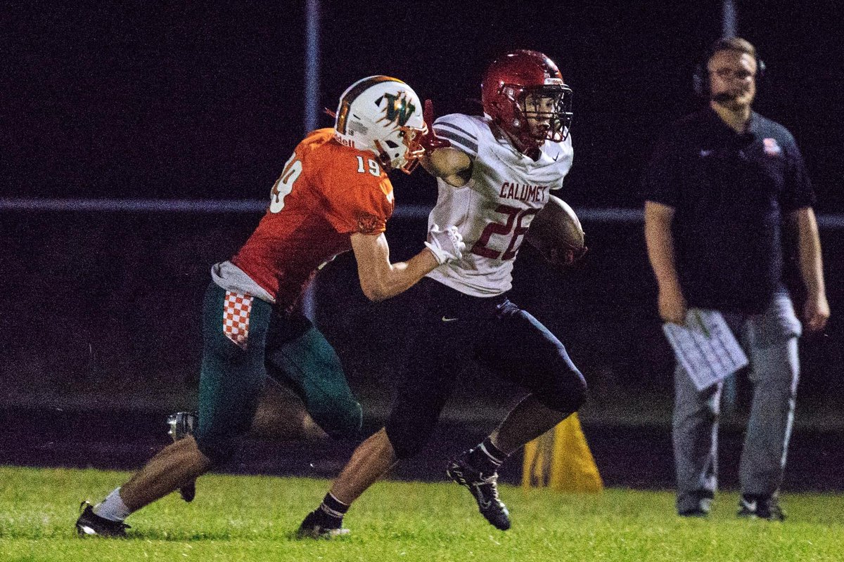 CoachCodyFrench's tweet photo. The Warriors return Home this Friday to defend Arrowhead Stadium! Kickoff is 7pm Vs Whiting. #DYJ https://t.co/1nEgkvxUk0