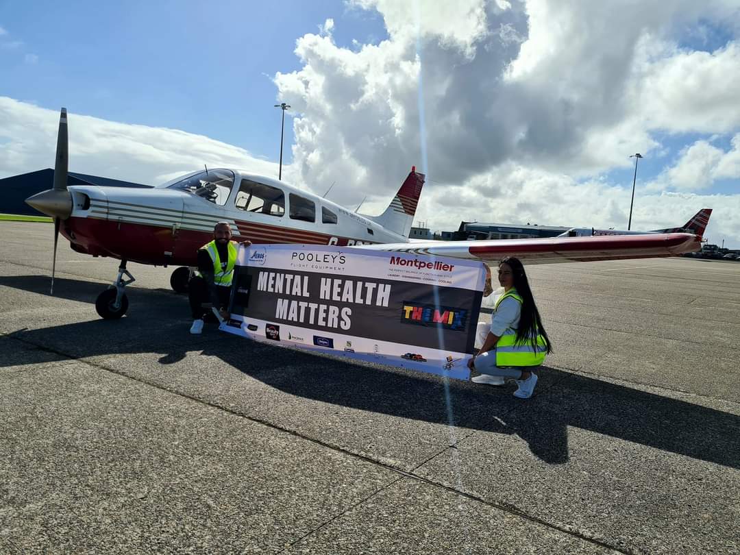 SimoneH_Model's tweet image. Thank you to @BEBAirport for having us, beautiful views coming in and departing on the #weir_airborne Charity Flight around the United Kingdom and Channel Islands 🌞 keep spreading awareness ❤️
Support, Share, Donate and Communicate!
#mentalhealth #aviation