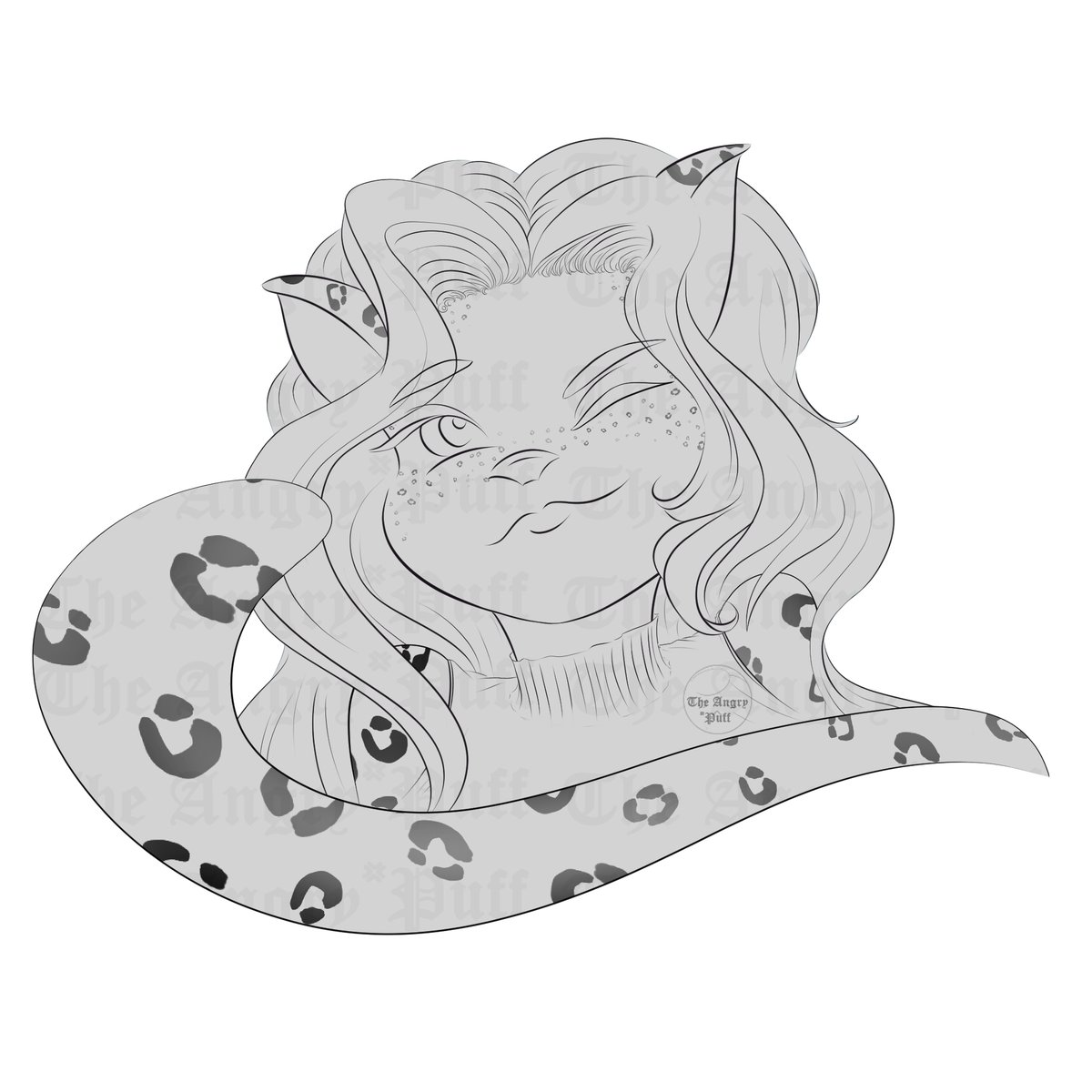 PuffAngry's tweet image. Spots and flat colours &amp;lt;3 Foundation's done so now the real magic happens 0w0

#furry #furryart #furryfandom #illustration #Furryartist