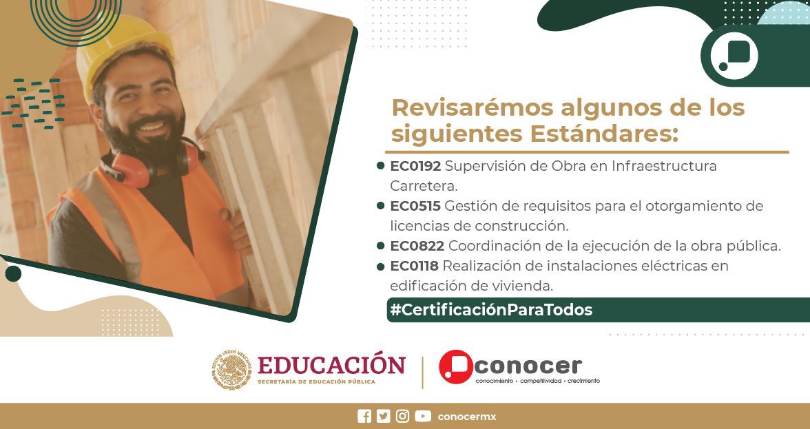 ConocerMx's tweet photo. 📄 #LunesInicioDeSemana Arrancamos el mes de septiembre dedicando nuestra sección de #InfoCONOCER a los estándares de competencia del
#SectorConstrucción #CertificaciónCONOCER https://t.co/DYlLsrkUpC