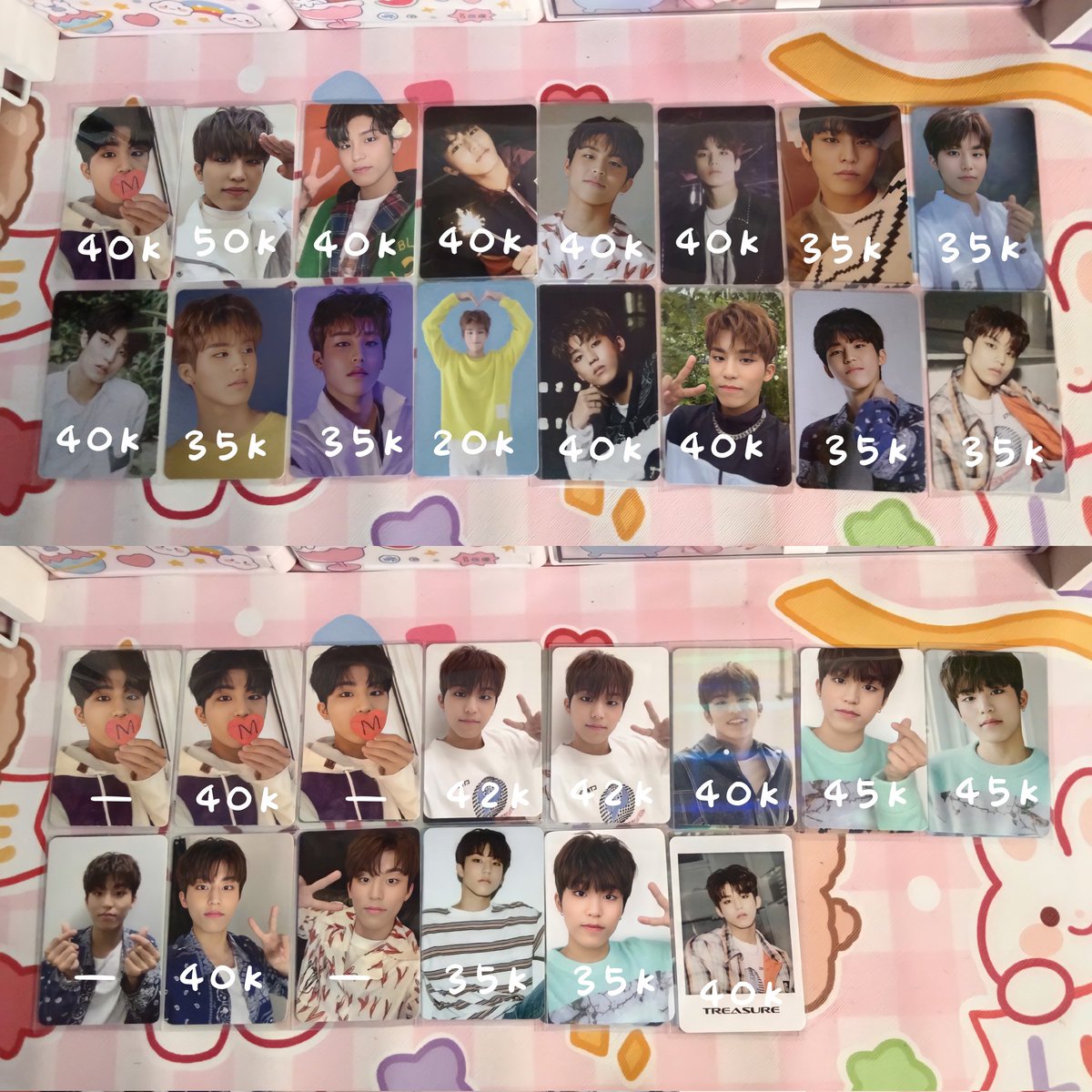 Arthursuns's tweet photo. Help rt

︎︎☺︎︎ WTS | WANT TO SELL

— photocard pc all about jeongwoo treasure

⤷ condi by dm
⤷ negotable
⤷ boleh keep event

𓏔 banten
𓏔 shopee

wtb hyunsuk jihoon yoshi junkyu mashiho jaehyuk asahi yedam doyoung haruto junghwan ch1 2 3 fa https://t.co/pbX4JsIg49