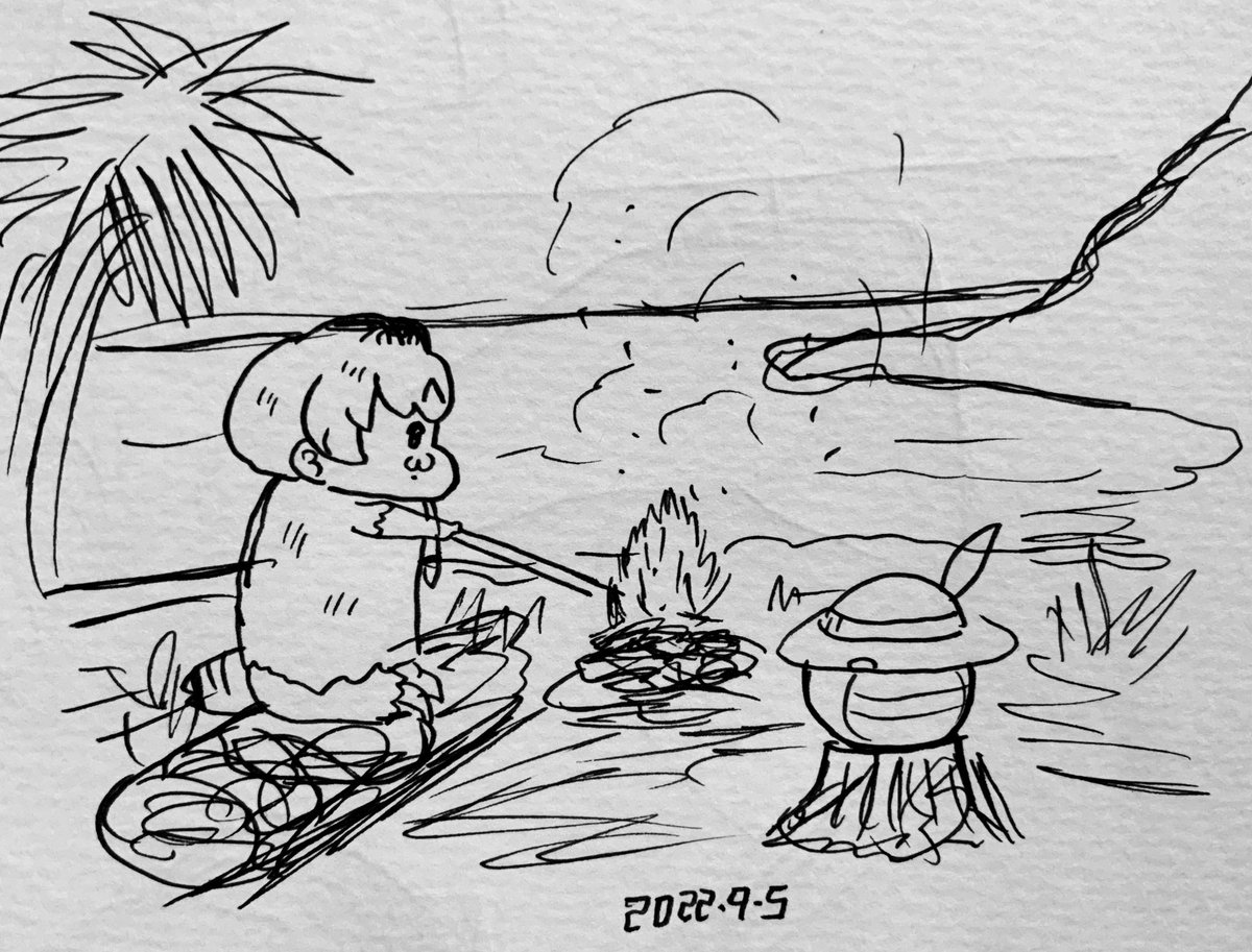 飛行機事故により絶海の孤島でサバイバルをする事になったサーバルちゃん 