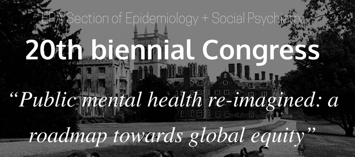 This Saturday the #NHSCHECK team are delighted to be talking at the #EPAPsyEpi2022 
Public mental health re-imagined: A roadmap towards global equity

<a href="/EPAPsyEpi/">EPA Section of Epidemiology & Social Psychiatry</a> <a href="/Dannijl/">Dr Danielle Lamb</a> <a href="/SiobhanHegarty6/">Siobhan Hegarty</a> 

👉psychepi.org/congress/progr…