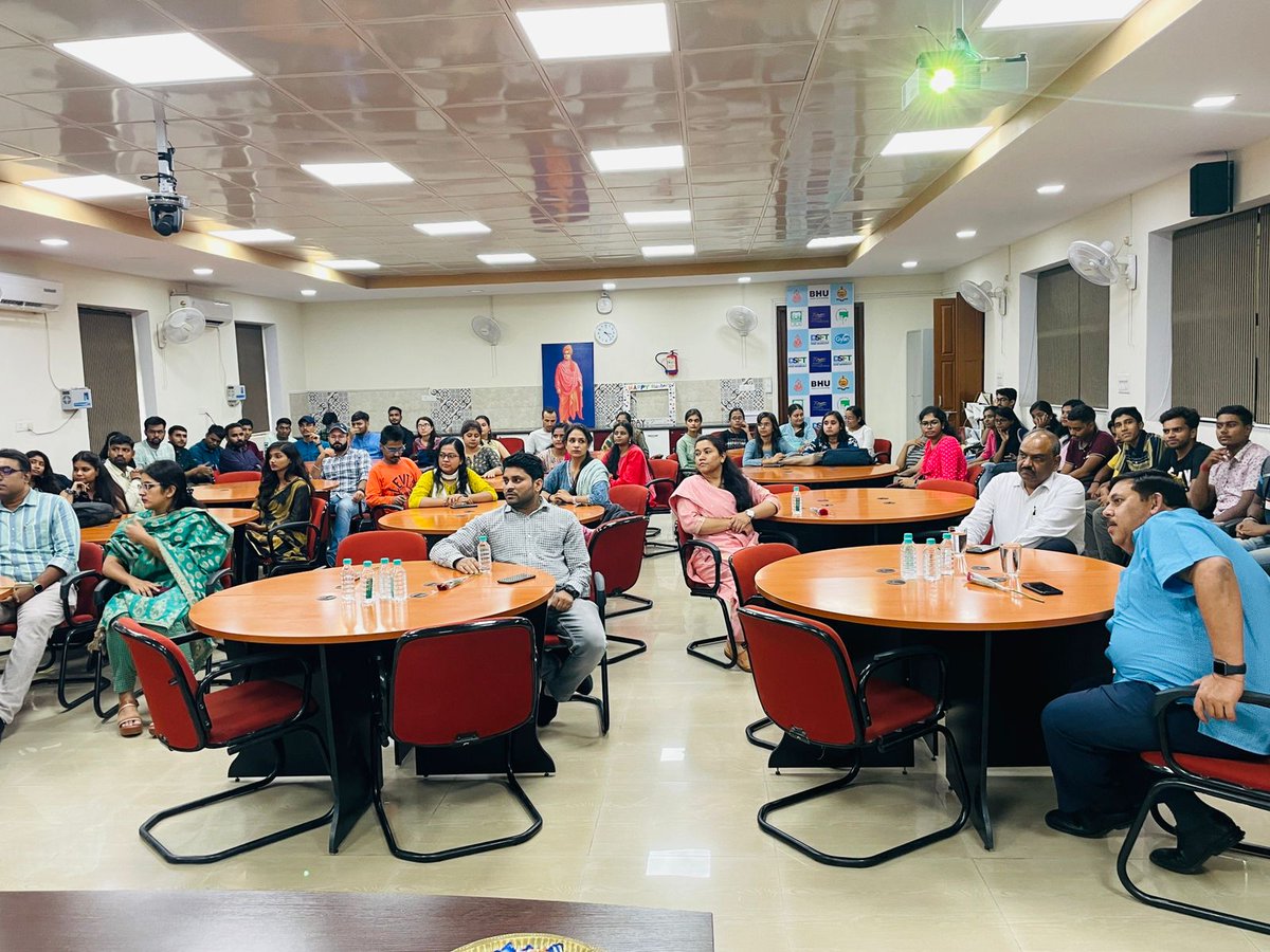 DeptBhu's tweet photo. DSFT celebrated Teachers Day in Kamdhenu Hall. Students of DSFT organised event for teachers and felicitate all department teacher's and also remind Dr. Sarvapalli Radhakrishnan.@VCofficeBHU @directoragbhu @EduMinOfIndia @ugc_india @dsw_bhu @RajeshsinghBhu @deanagbhu @DineshCRai https://t.co/BfwPCq0vF1