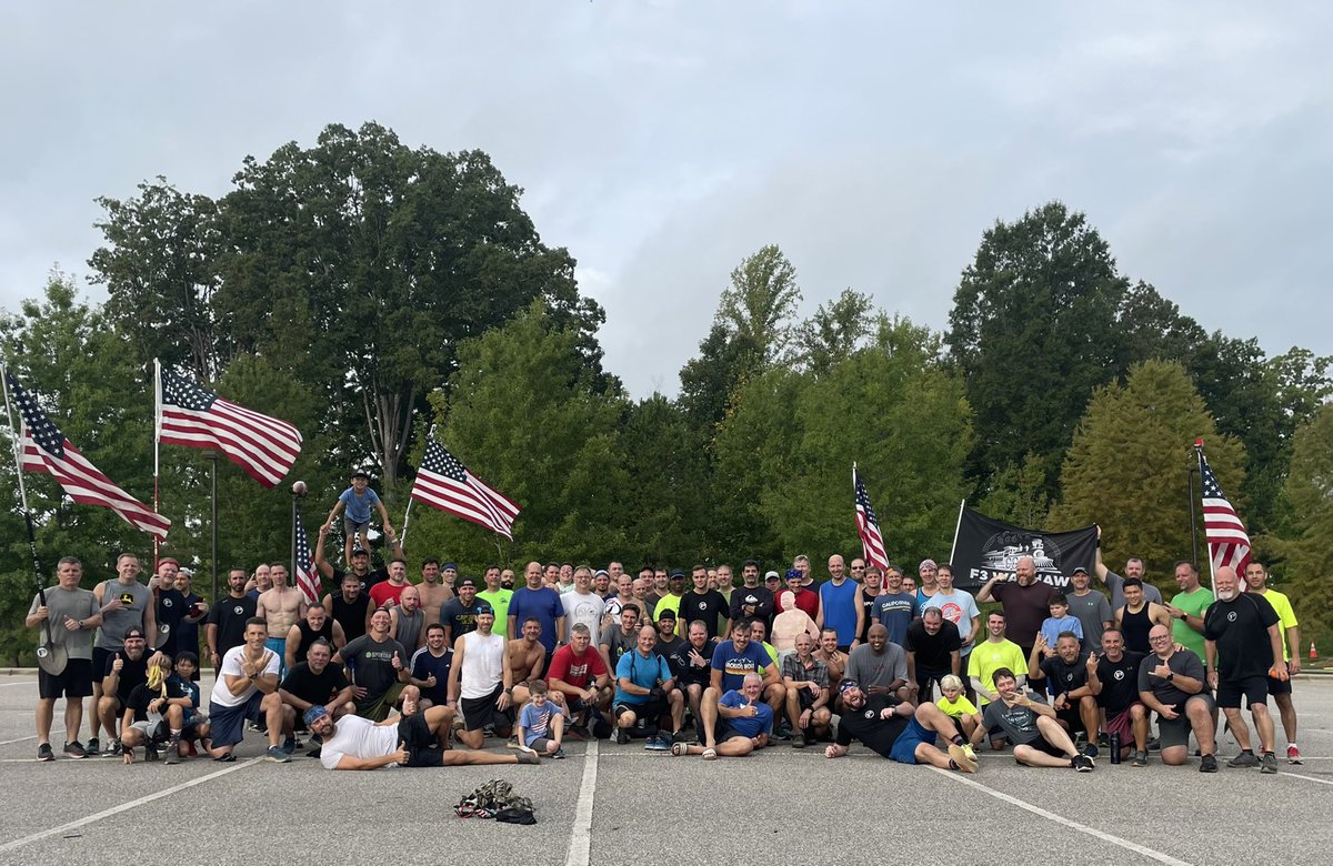 F3Waxhaw's tweet photo. 82 pax this morning for our region’s Launchvergence and 3rd year anniversary! Trail run, MASH/Gear, Mtn Bike, 2 x bootcamps and an IPC Week 1 bootcamp… https://t.co/9PqKHBp6Iq