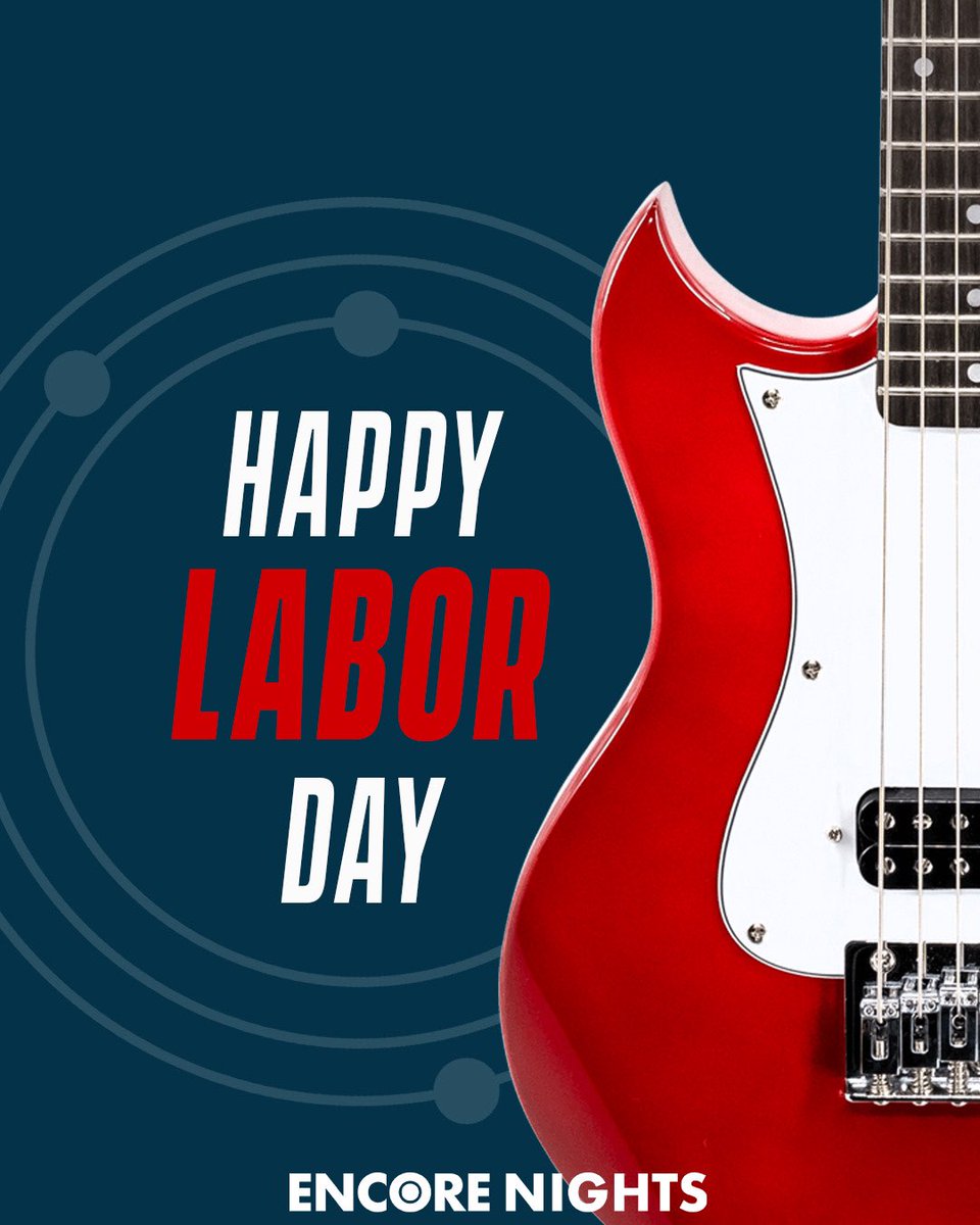 Encore_Nights's tweet photo. Happy Labor Day from Encore Nights! 🤩🤘🏻

#encorenights #satelliteevent #drivein #laborday https://t.co/hgU3PkmK5f