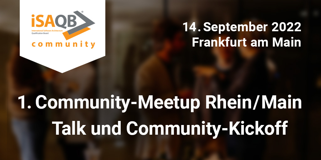 Für alle #CPSA und interessierte #Softwarearchitekt:innen in der Region Rhein/Main! Die iSAQB Community lädt ein zum 1. #iSAQB Community-Meetup am 14.09. in Frankfurt am Main. Anmeldung für CPSA-Zertifizierte: bit.ly/3QhQCow und für Interessierte: bit.ly/3ASGpJp