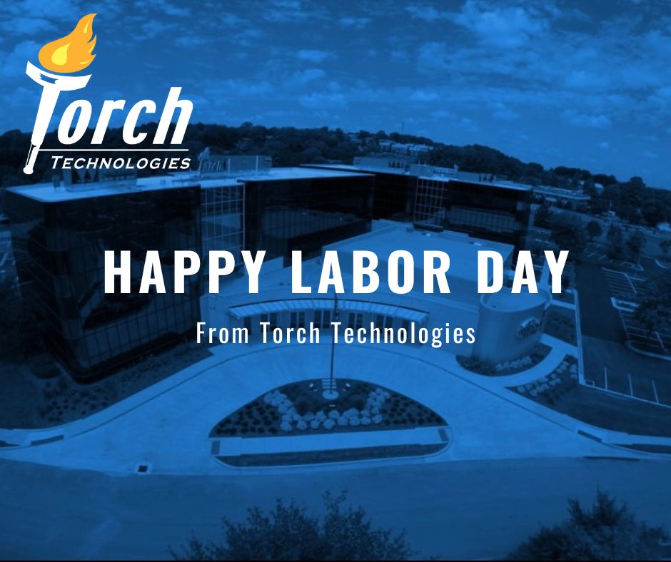 Wishing you a safe and happy Labor Day! 

We are immensely thankful for the continuous hard work and dedication from our torch team. Enjoy today with your friends and families💙

#torchtechnologies #employeeowned #holiday  #thankful #laborday