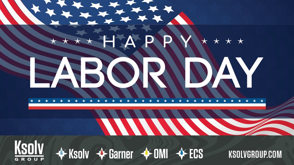 Garner_ES's tweet photo. At Garner, we appreciate our employees and all American workers who contribute to the strength and prosperity of our great nation. Happy Labor Day!  #garner #laborday #prosperity #ksolvgroup #america https://t.co/aWdyKEAiqO
