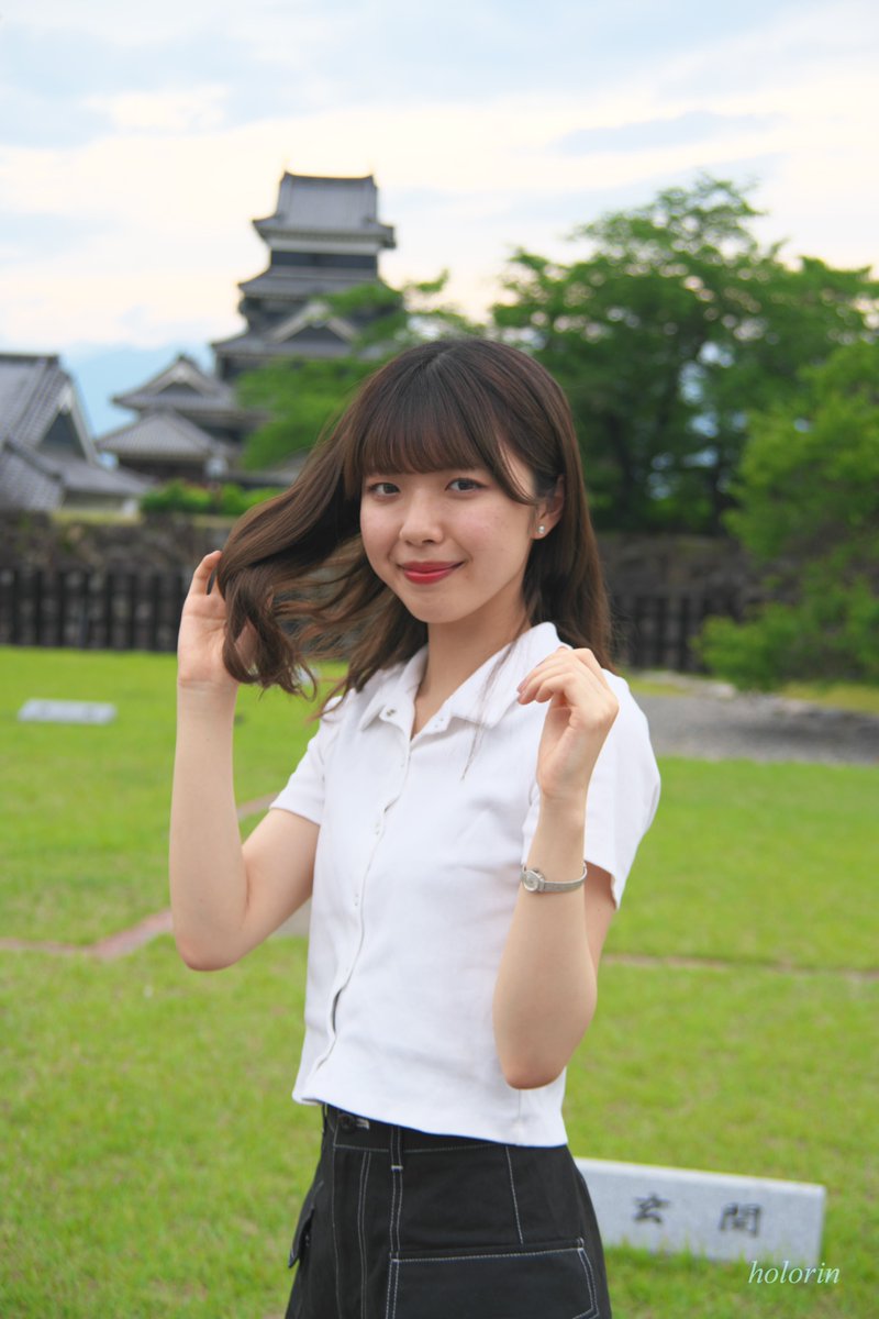 HolorinHikaru's tweet photo. 6/18 #夢宮まりあ @twinkle_kmmc07 さん、#キミマチ撮影会 から（１１）

お城🌳😆

#α7IV #ILCE7M4 #AF3580 (AF35-80mmF4-5.6) #ミノルタ #LAEA5 https://t.co/LoW8h2BlDQ
