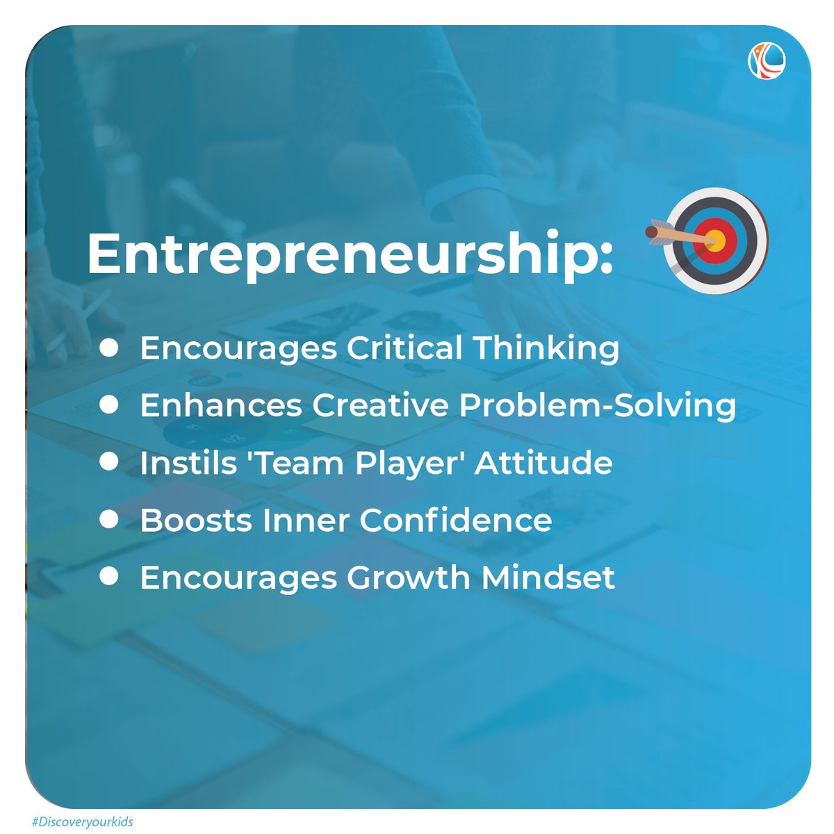 KidsChaupal's tweet photo. We are proud to join forces with
School Sharks for promotion of Entrepreneurship.
Mail us your entries at marketing@kidschaupal.com.
Age Group: 14-18 years
T&C Apply
#schoolsharks #kidschaupal #sharktank #education
#learning
#discoveryourkids
#skilldevelopment https://t.co/Q3q29lX6YI