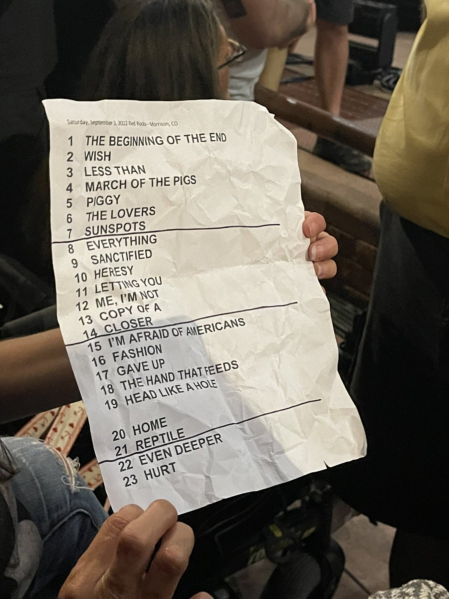 Jetsetter23's tweet photo. @ninlive I have this for night two (not my copy) https://t.co/8BlDacHnVn