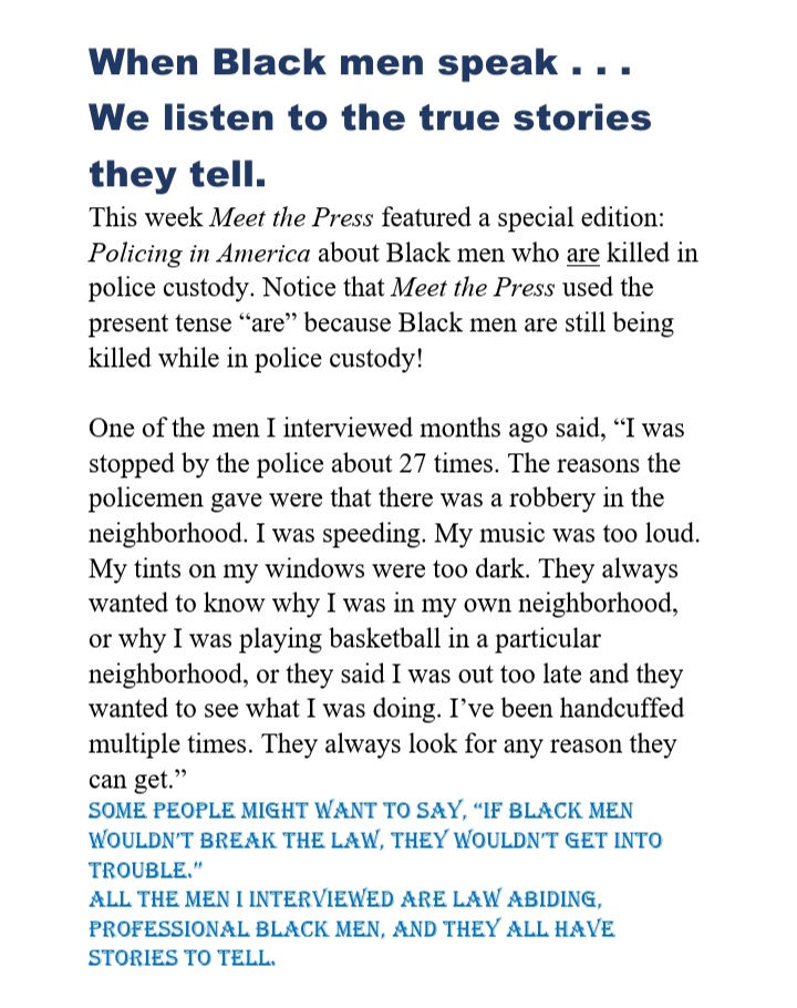 Don't believe me? Check out 'Meet The Press'. #meetthepress #blackmenempowerment #blackstoriesmatter #blackmen #blackprofessionals #blackeducators #africanamericanmen #news #MondayMotivation #TodayShow #news