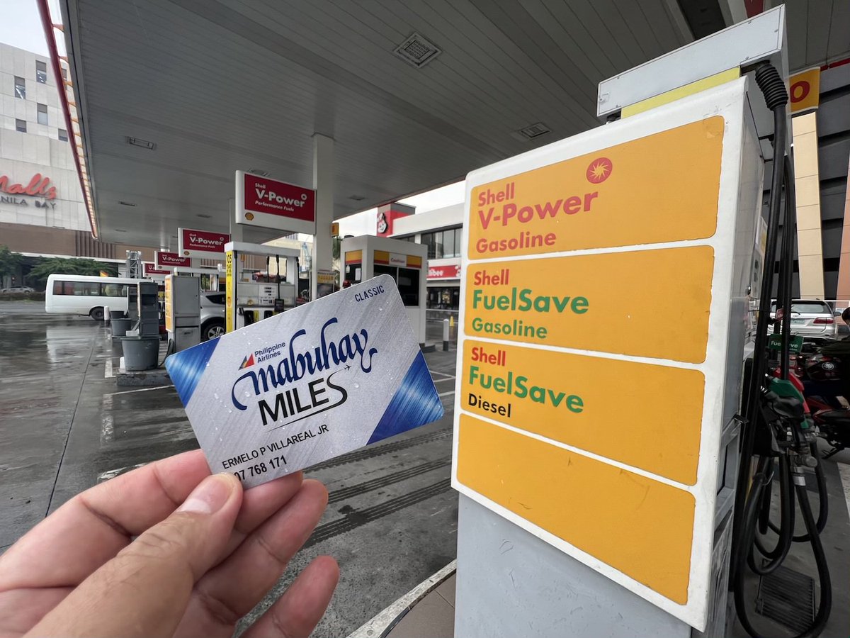 melovillareal's tweet image. Save up each time you gas up! Start collecting Mabuhay Miles by purchasing items at Shell Select or fueling up at any Shell Mobility station using Shell Go+. 

Get 1 Mile for every 3 Go+ points! Visit shell.com.ph/GoPlusMabuhayM….

#ShellGoPlus #MabuhayMiles
@Shell 
@flyPAL