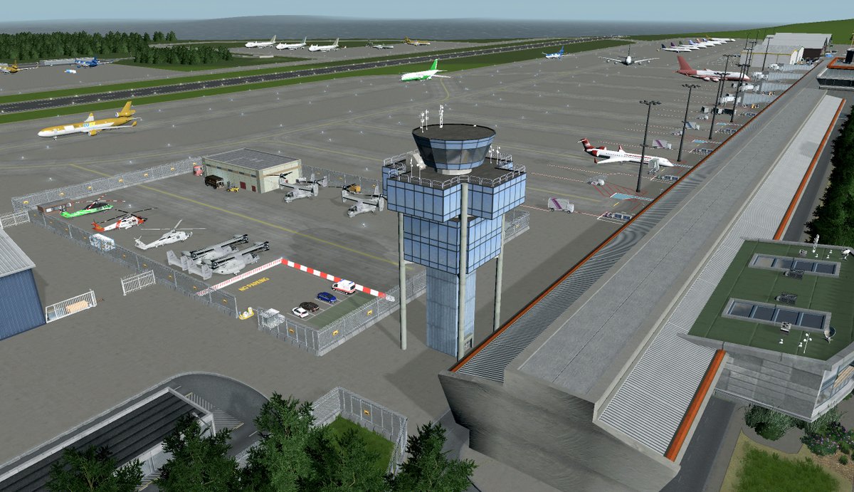 luminou_cs's tweet photo. Available in #CitiesSkylines workshop, "GVA Control Tower" from #Geneva  ... have fun in game ! (DLC "Airport" required) #citybuilder #colossalorder #simulationgame #Airport #Switzerland  https://t.co/w9MsmjdW3P https://t.co/CevMwXdwb0