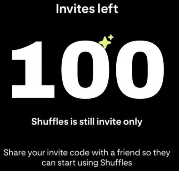 RegeleMafia's tweet photo. LIMITED PINTREST SHUFFLE CODES IN STOCK ⚠️
I’ve got 100 new invites to Pinterest shuffles left.
1) Follow me
2) Like
3) Retweet
1 code per person. Good Luck, I will dm you. #shufflescode #shufflesbypinterest #shufflecode #pinterestshufflecode #pinterestshufflecodes #Pinterest https://t.co/m4e5qEjVpm