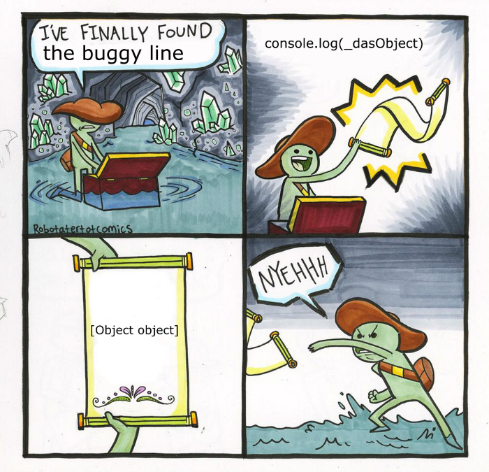 PadmashreeJha's tweet image. Javascript conveys truths we could only hope to comprehend

#javascript #programming #programminghumor #programmingmemes