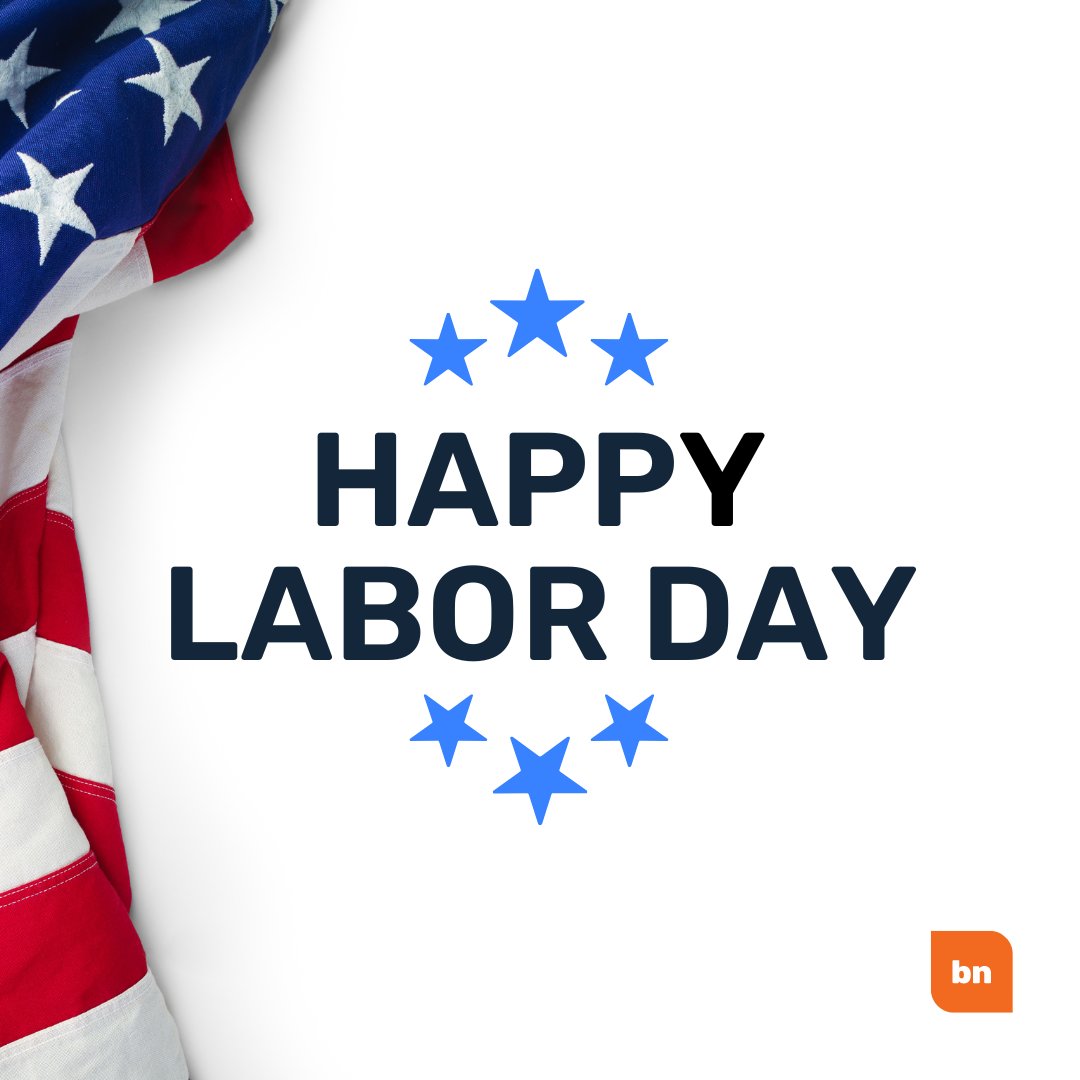 brandnetworks's tweet photo. Happy Labor Day! Thank you to our hardworking employees that make BN so awesome. We wish you all a wonderful day filled with family, friends, and relaxation. πΊπΈ#labordayweekend #happylaborday #brandnetworks https://t.co/c3UHZT9xKQ
