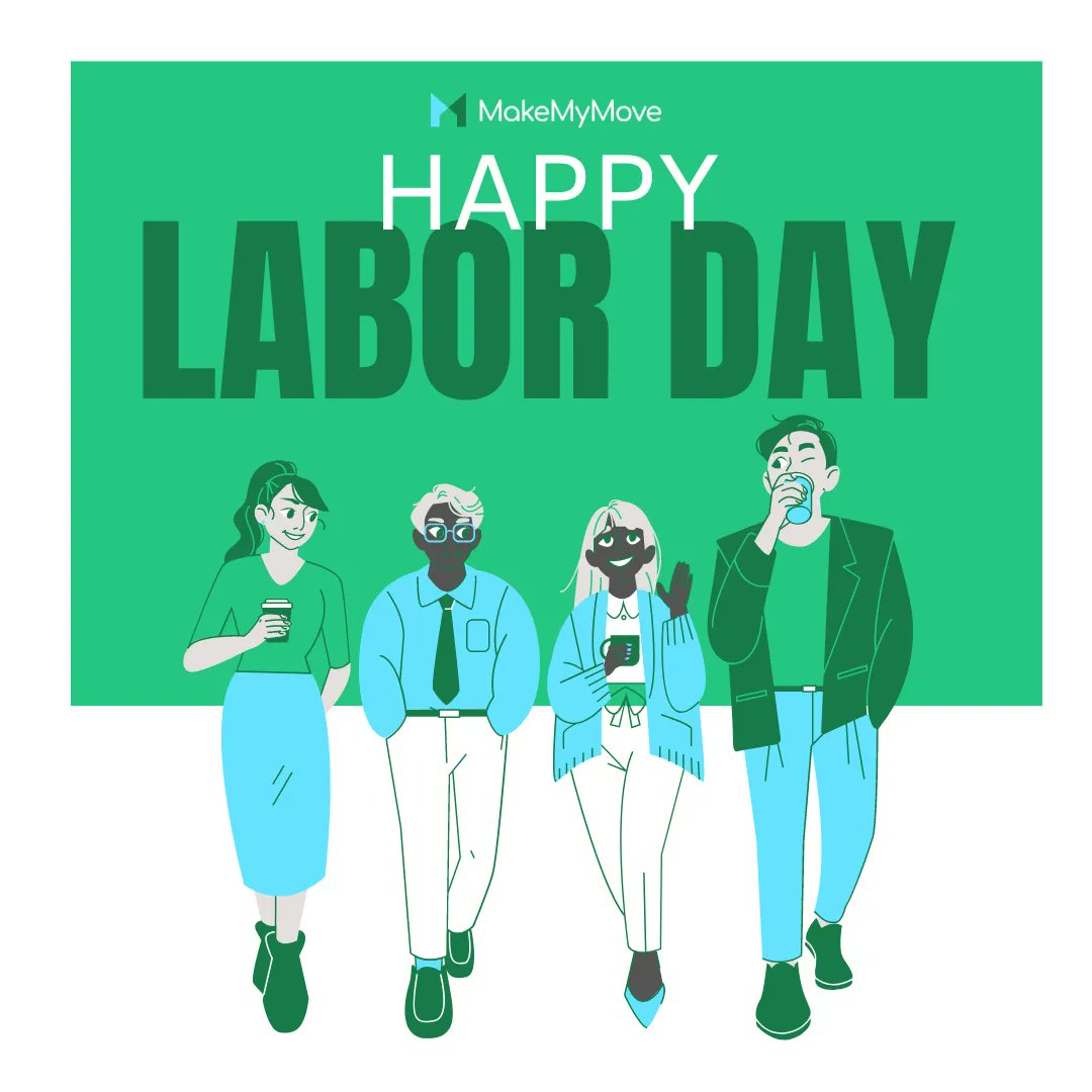 makemymoveusa's tweet photo. Happy #LaborDay from your friends at #MakeMyMove! https://t.co/NVXllf3j3P