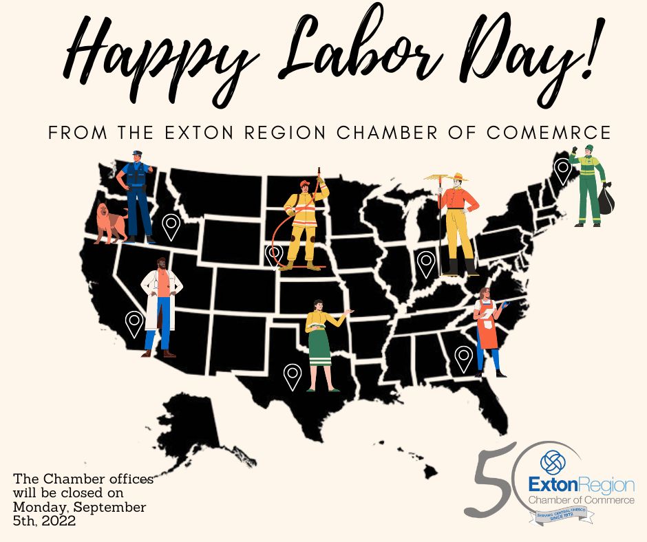 Happy Labor Day! Thank you to all of our community's hard workers!