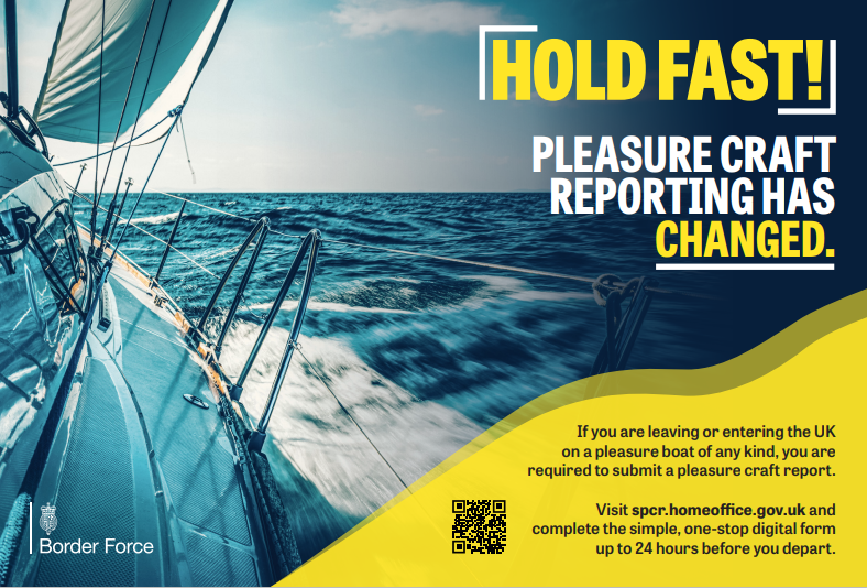 britishmarine's tweet photo. UK Border Force has introduced a new, simpler, and faster way to complete a pleasure craft report making it easier for travellers whilst also improving border security. 

Read more: https://t.co/xNJzYn5ONr 

#BMNews #LatestNews #BritishMarine https://t.co/eLFaTwA9Oh
