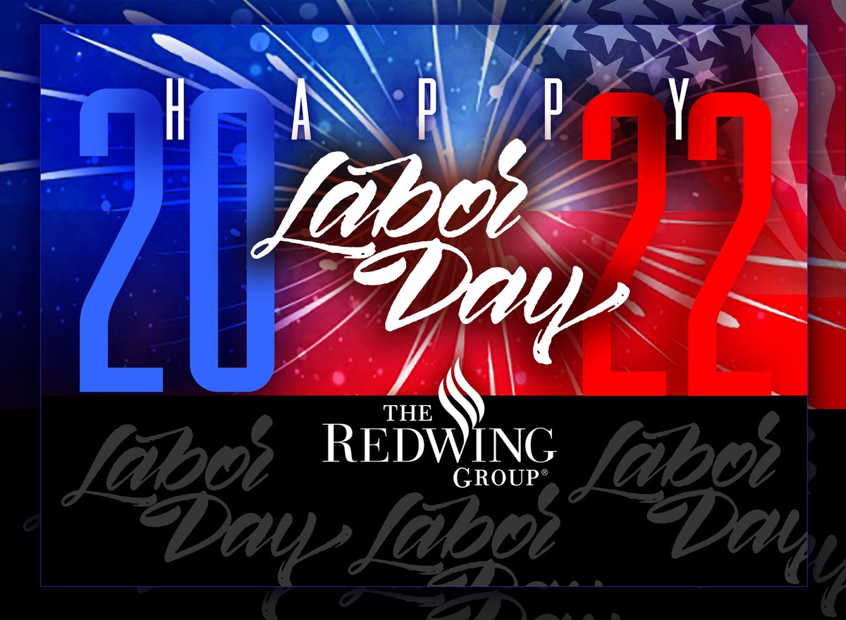 TheRedwingGroup's tweet photo. Happy Labor Day! -#TheRedwingGroup https://t.co/fzbyVI8wnP