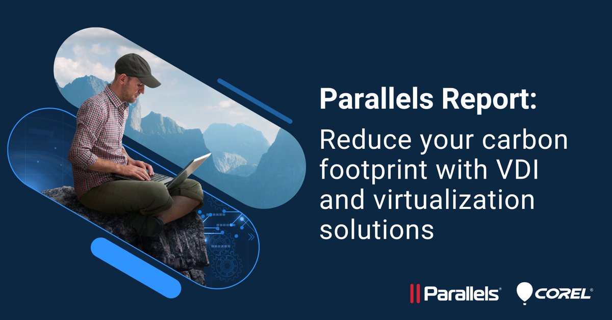 VDI solutions can help your company reduce its carbon footprint. With #Parallels RAS, you can easily deploy and manage your IT resources centrally, enable multi-cloud environments, and work remotely. See how you can make a difference: corl.co/3cQukwv #GreenIT #VDI