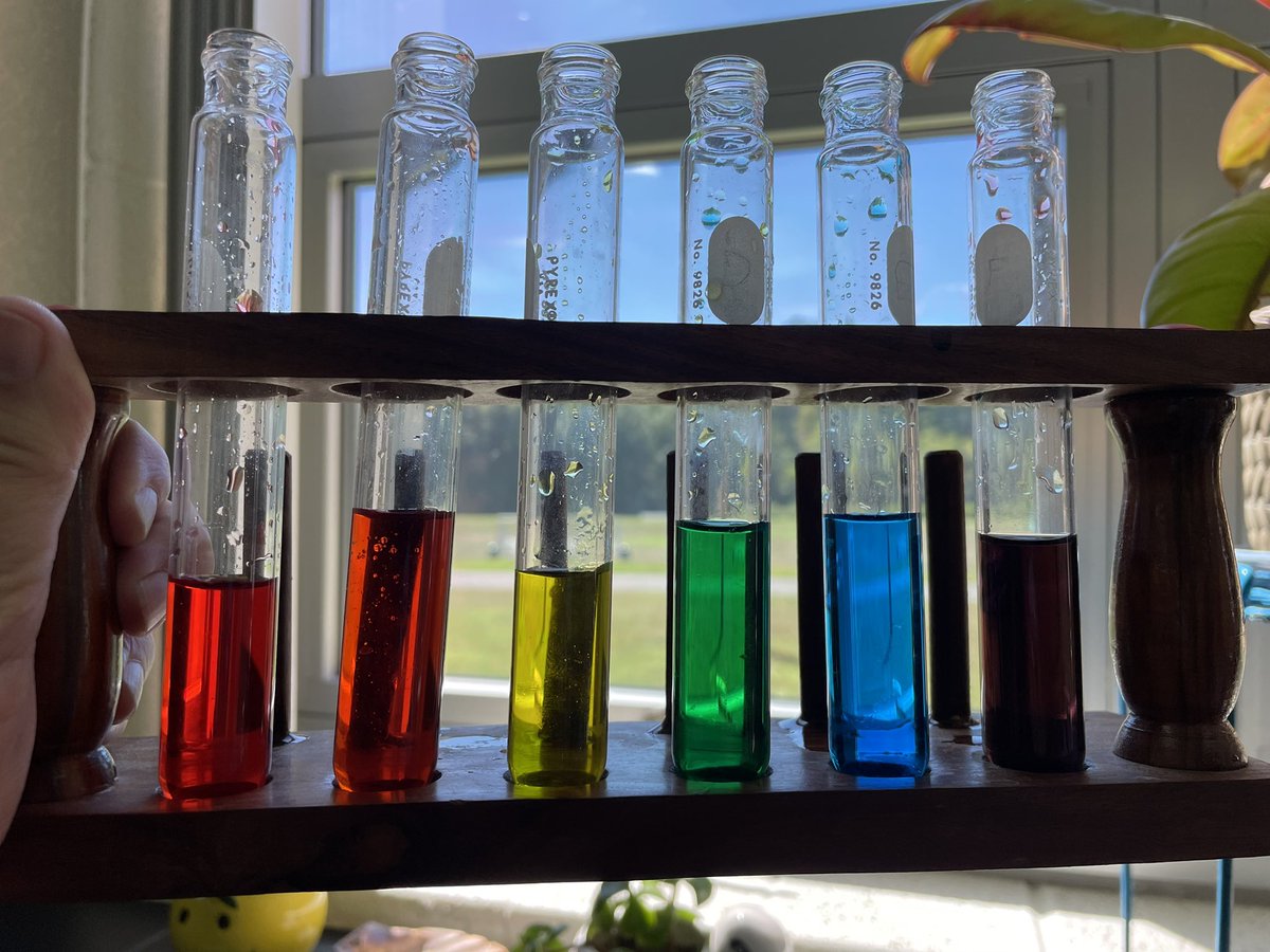 LifeSciHax's tweet photo. S’s practiced measuring, following safety rules and following a procedure and were rewarded with a beautiful rainbow #fcps1science #amswildcats https://t.co/cqMDubm41n