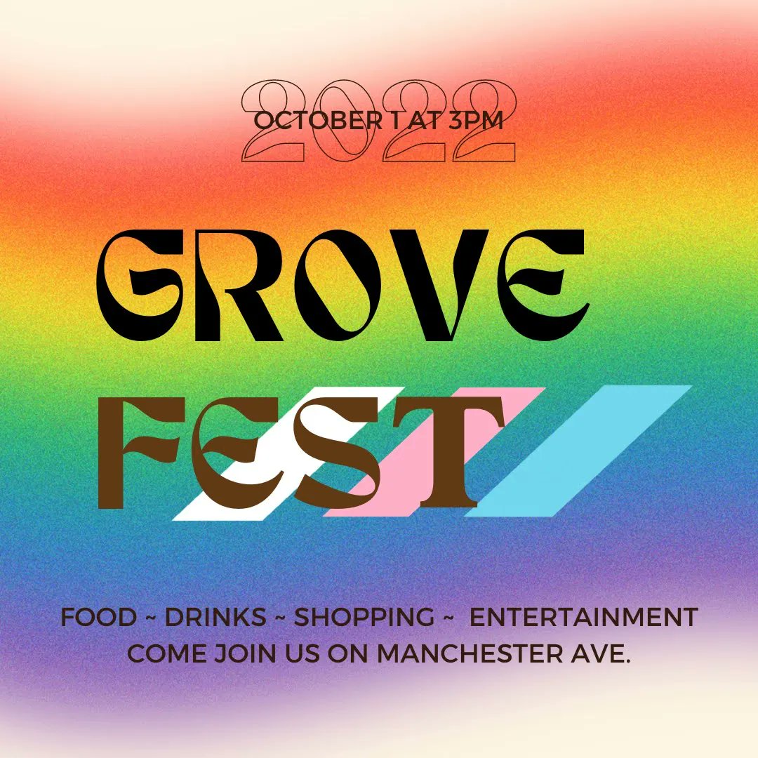 Good food, strong drinks, fun shopping, and plenty of entertainment... GroveFest has it all! Coming Oct 1 on Manchester between S. Sarah St. to Boyle Ave.

#thegrovestl #grovefest2022 #grovefeststl #stlmade
