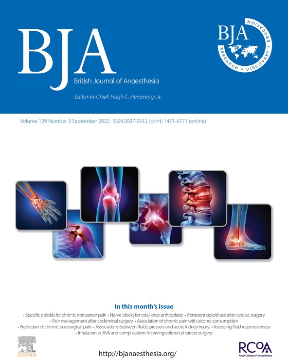 British Journal of Anaesthesia tweet media