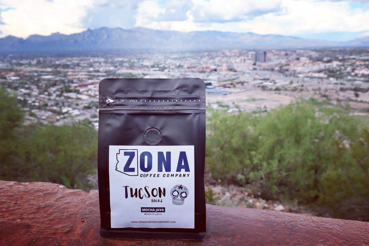 ZonaCoffeeCo's tweet photo. The native Tohono O’odham people called #SentinelPeak “Ts-iuk-shan” which means “black base.” Spaniards later turned Ts-iuk-shan into #Tucson. https://t.co/sHi148eMND