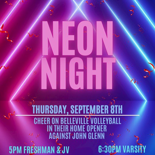 BHStigersVB's tweet photo. Home opener this week! Come support in neon⚠️ https://t.co/XNLYGxaW6Z