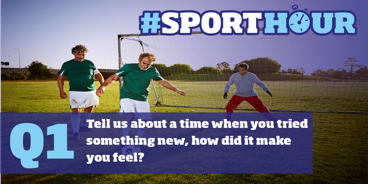 sportscotland's tweet photo. #SportHour | Q1. Tell us about a time when you tried something new, how did it make you feel? https://t.co/zPllyXOu3K