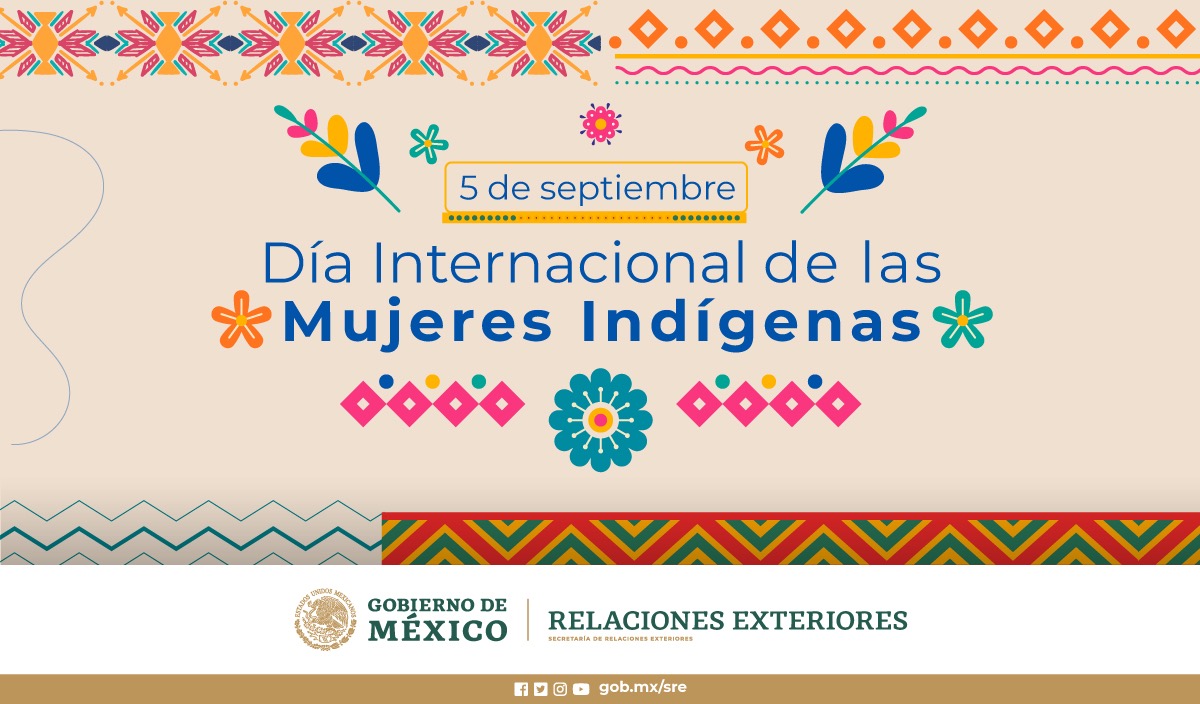 Relaciones Exteriores (@sre_mx) on Twitter photo 📌 De acuerdo con <a href="/ONUMujeres/">ONU Mujeres</a>, la importancia del #DíaDeLasMujeresIndígenas🟣 es visibilizar el papel fundamental que tienen en la importante tarea de mantener y defender la identidad de sus pueblos. 📌 De acuerdo con <a href="/ONUMujeres/">ONU Mujeres</a>, la importancia del #DíaDeLasMujeresIndígenas🟣 es visibilizar el papel fundamental que tienen en la importante tarea de mantener y defender la identidad de sus pueblos.