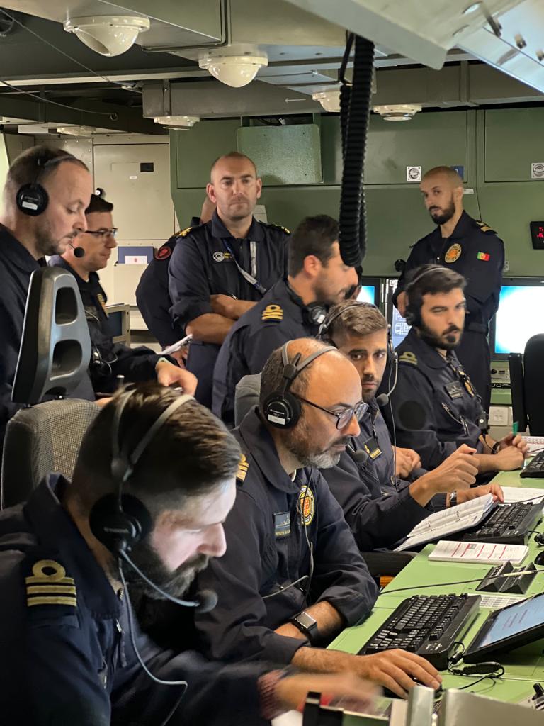 MarinhaPT's tweet photo. Após o seu período de treino, o NRP D. Francisco de Almeida saiu hoje para o mar.
Desejamos uma excelente navegação a toda a guarnição e uma boa semana a todos.

#marinhaportuguesa #nrpfranciscodealmeida #mar #boasemana https://t.co/3tskM3SzoX