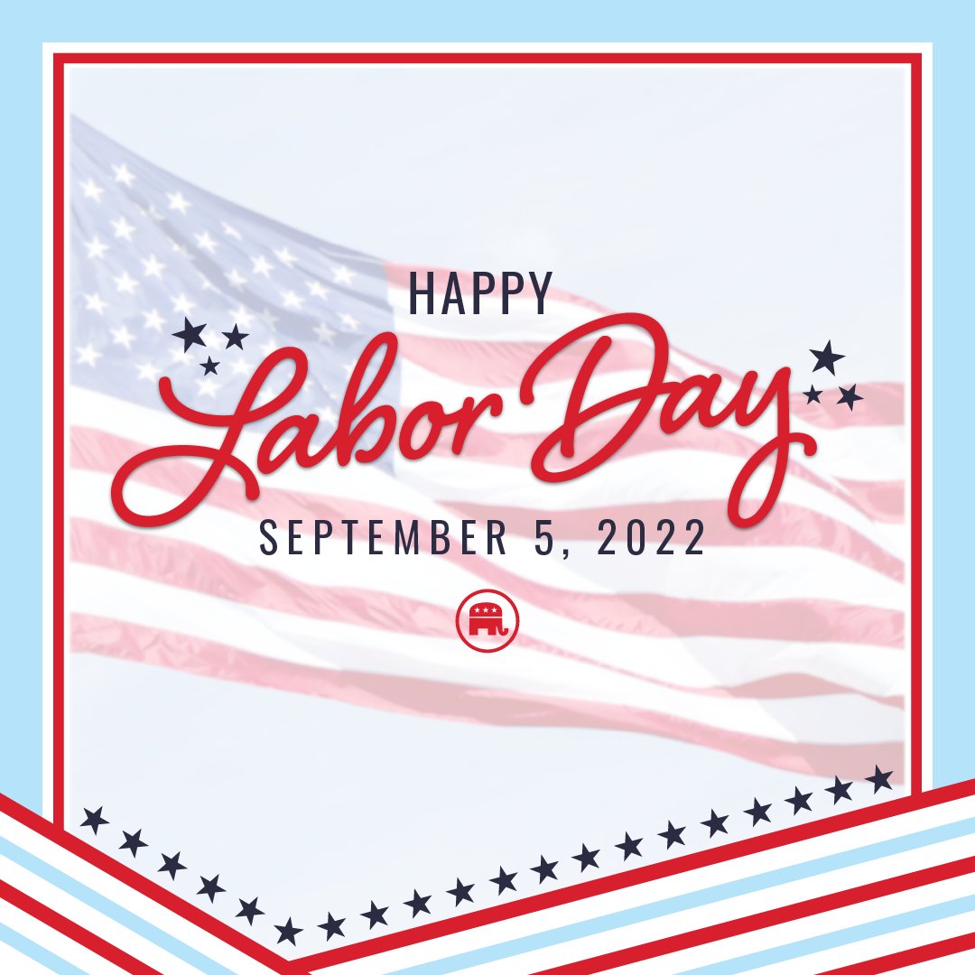 Today we celebrate all the contributions American workers have made to our country! 
 
Happy Labor Day!