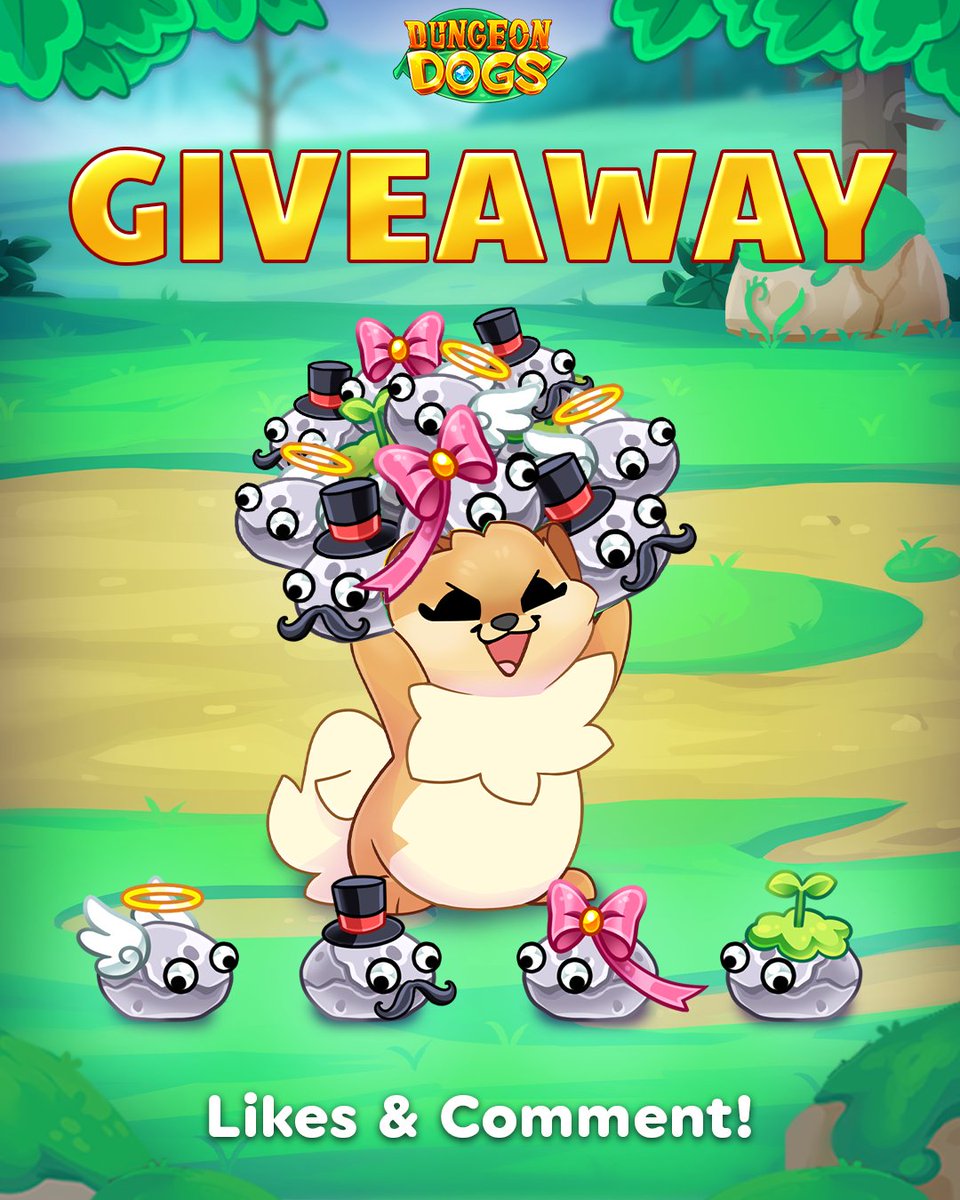 Dungeon_Dogs's tweet photo. 🎁 GIVEAWAY! 🎁

In honor of #NationalPetRockDay yesterday, we're now giving away pet rocks! 🥳🎀 Get a chance to win ALL pet rocks!

Like ❤️ and Comment 💬 which Pet Rock you relate with the most to join the raffle! 🏆

5x Winners chosen on this post next Monday 📆 #Giveaway https://t.co/EzvrxEgWBo