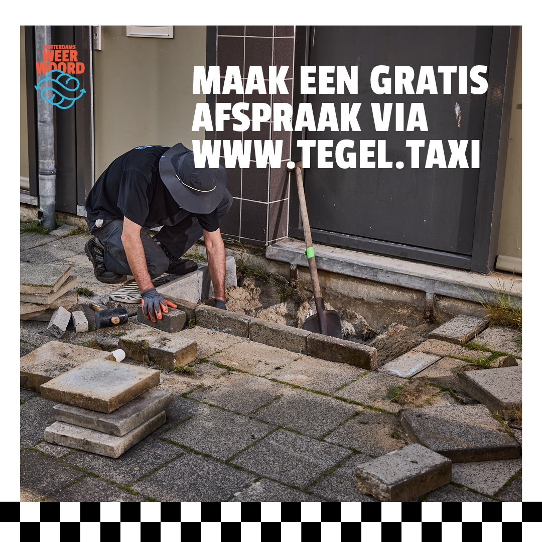 Heb je tegels uit jouw tuin gehaald? Stapel ze dan op, want volgende week 12 september rijdt de #Tegeltaxi in Zuid-Oost: 𝐅𝐞𝐢𝐣𝐞𝐧𝐨𝐨𝐫𝐝 𝐞𝐧 𝐈𝐣𝐬𝐬𝐞𝐥𝐦𝐨𝐧𝐝𝐞. De Tegeltaxi haalt nu ook zand op! Meer info? tegel.taxi 🚖