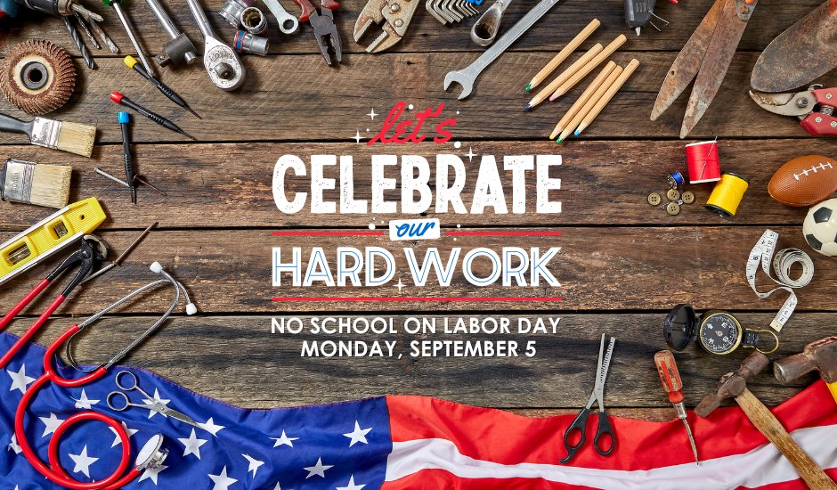 CityAcademy's tweet photo. Happy Labor Day! For those who get to take a well-deserved day off today (including our students and staff) - we hope you have a rejuvenating day! And for those who work on Labor Day (and so many holidays), we thank you for all your hard work to keep our community up and running. https://t.co/gdraFLYG1S