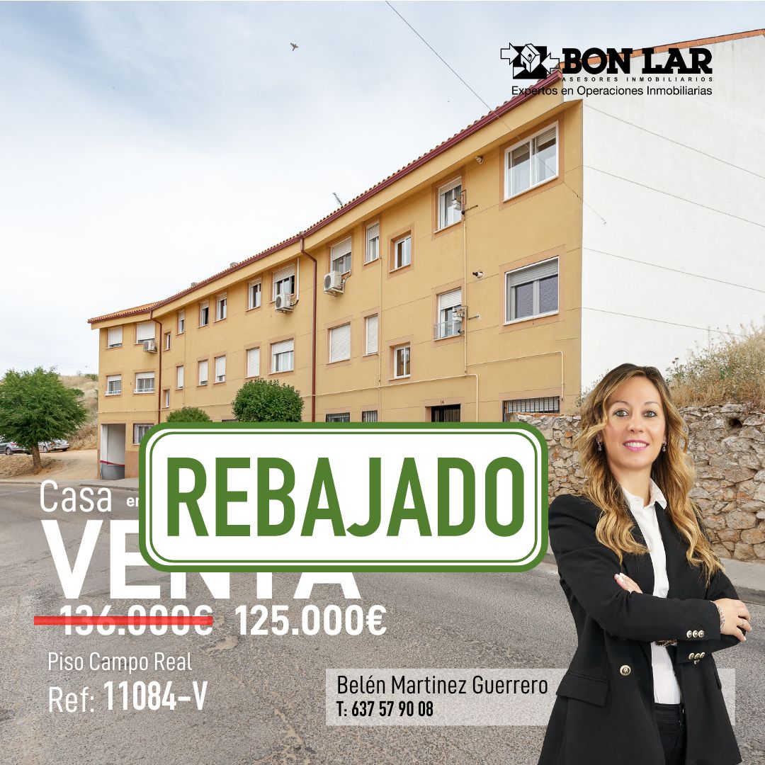 BONLAR_inmo's tweet photo. Piso súper rebajado en venta en Campo Real, con garaje, trastero y gran terraza de 29 m2.
#oportunidad #inversores #rebajado #pisoenventa #camporeal #inmobiliariasenrivas #bonlar #pisosmadrid #inmobiliariabonlar #inmobiliariarivas #rivas #soñarloycumplirlo #qualisoptima https://t.co/usnPDtoUbq