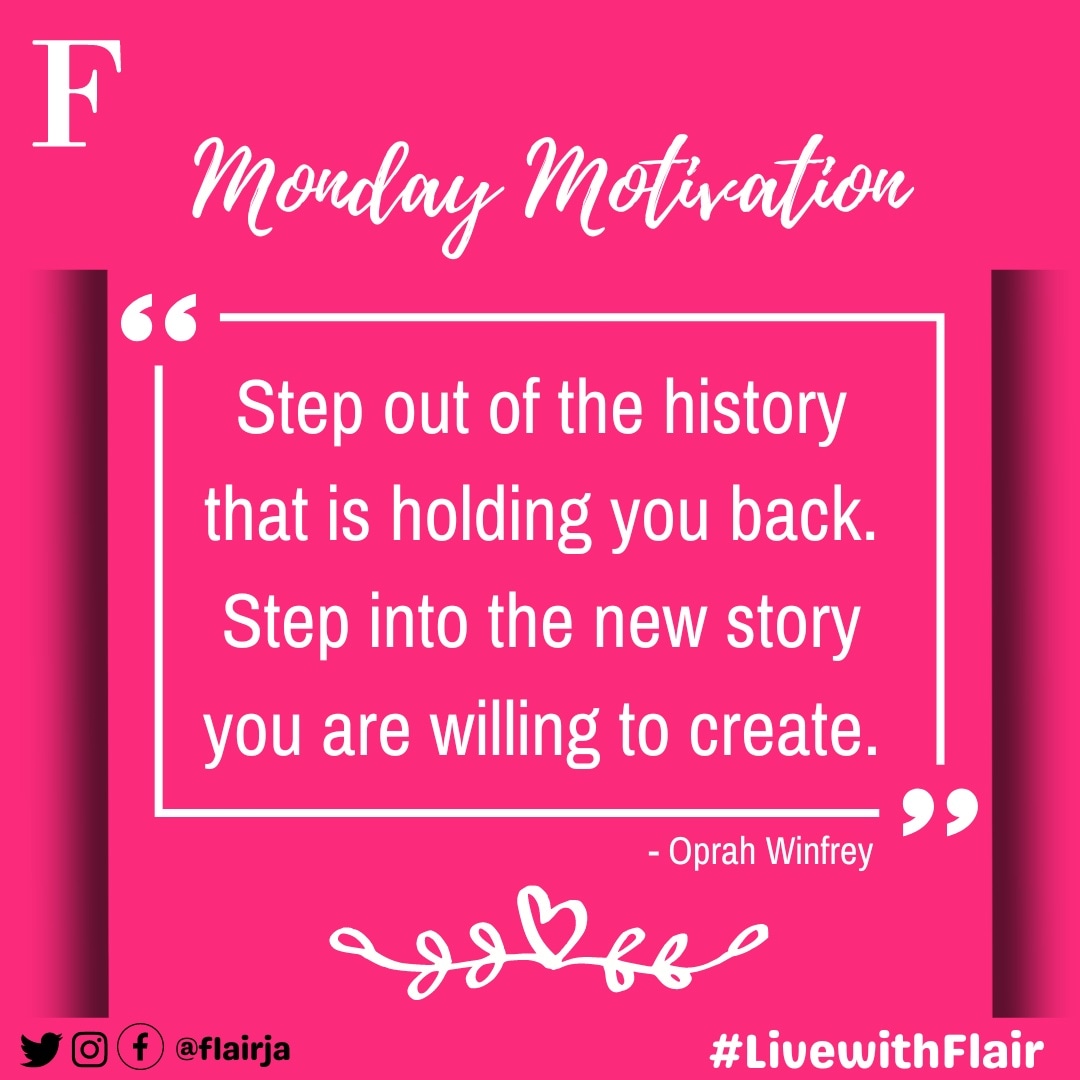 It's a new day with new possibilities. 

Wishing you a productive week! 

#MondayMotivation 
#LivewithFlair