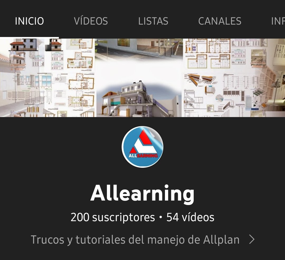 Ciguratarq's tweet photo. Gracias a estos 200 suscriptores de nuestro canal Allearning, desde donde intentamos avanzar como comunidad en el manejo de @Allplan como software de modelado en nuestro flujo de trabajo bajo la metodologia #BIM.
Haz parte de #Allearning suscribete en
https://t.co/AzHIAwfqNw https://t.co/rwEmWFzBNy