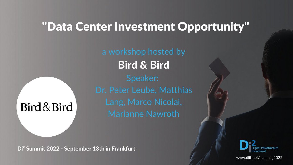 Diiii - Digital Infrastructure Investment tweet media